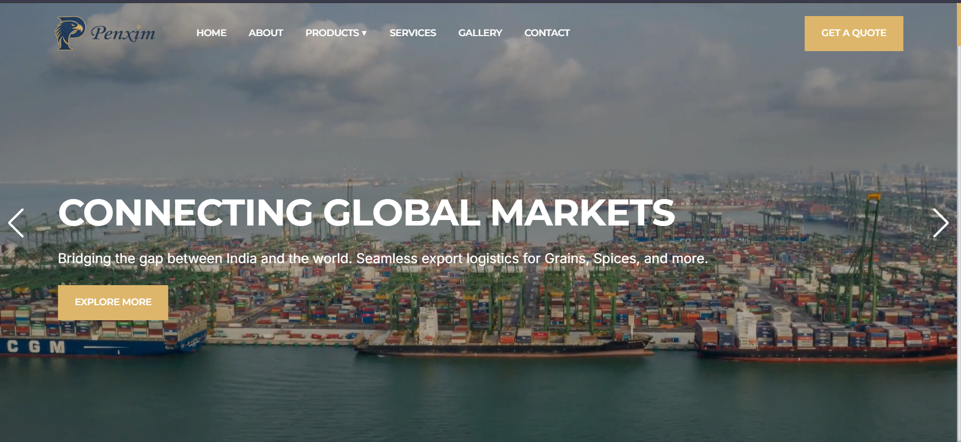 Penxim Impex - Global Trade & Export Hub